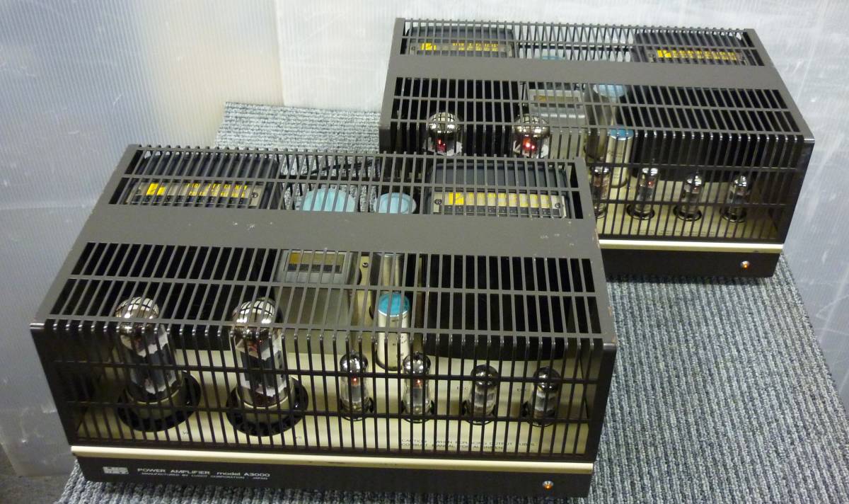 LUXMAN A3000 真空管パワーアンプ ペア。動作品 【公式通販】