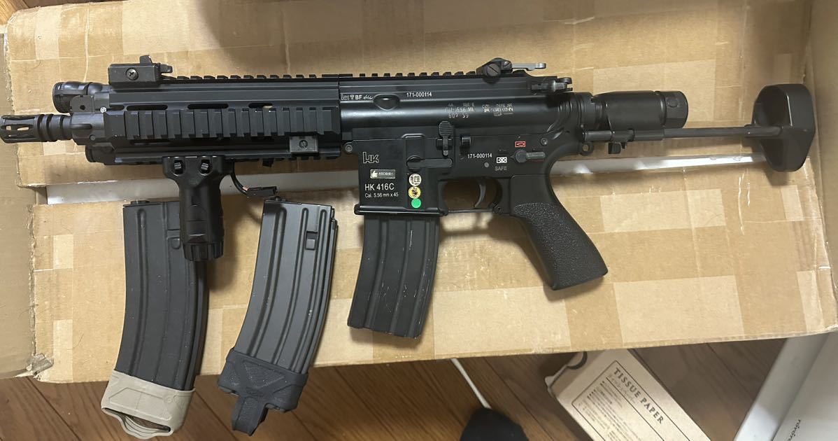 東京マルイ HK416C 次世代電動ガン 電動ガン マガジン9本 トイガン