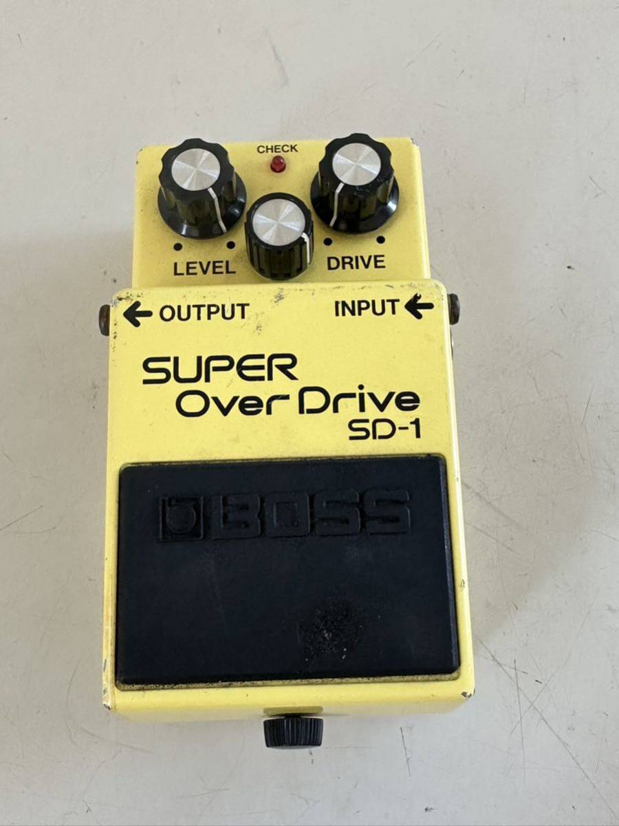 BOSS SUPER Overdrive SD-1 JAPAN ジャンク BOSS SUPER 【公式通販】