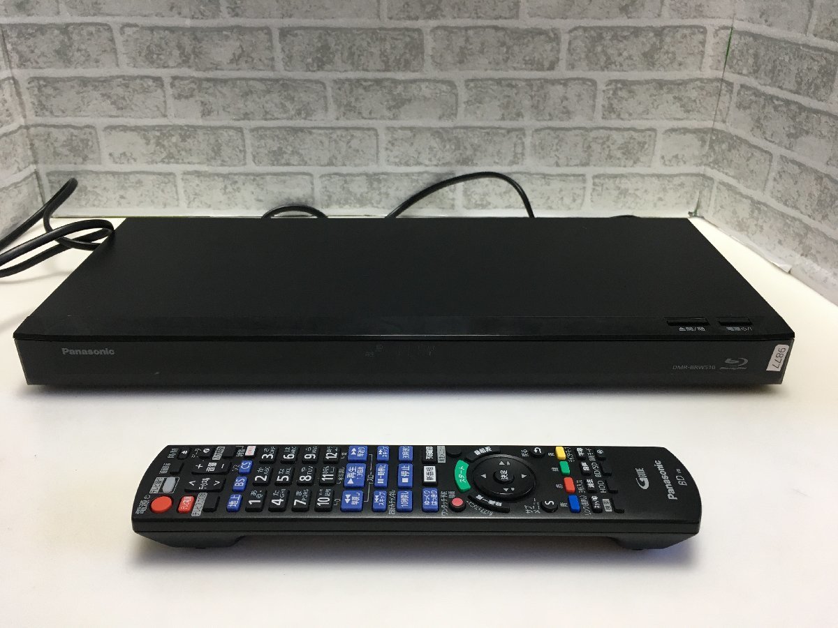 Panasonic DMR-BWT510 ブルーレイレコーダー 動作品 Panasonic