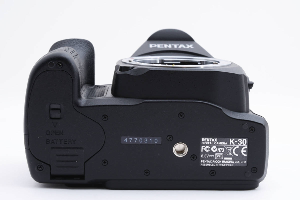 ☆外観美品☆ PENTAX ペンタックス K-30 ボディ ブラック デジタル一眼 
