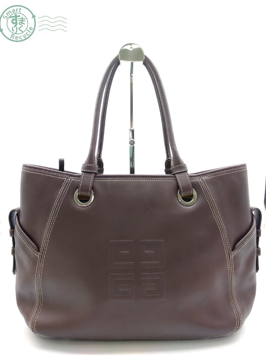 極美品 GIVENCHY 4Gロゴ ミニワンショルダーバッグ レザーキャンバス 