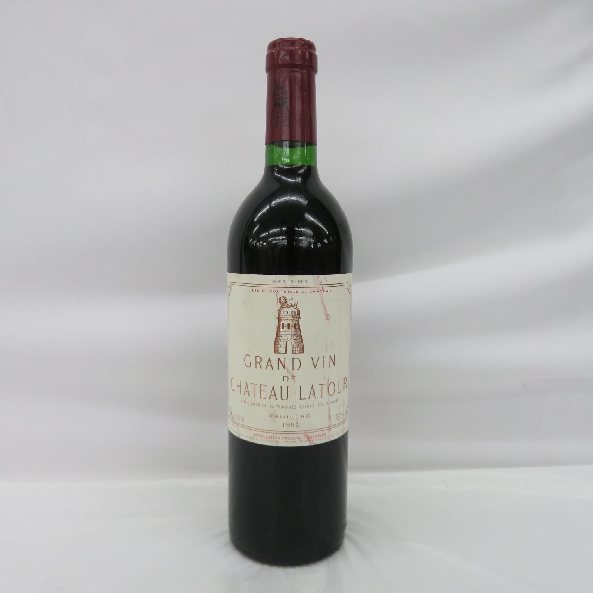 【未開栓】Chateau Latour シャトー・ラトゥール 1982 赤 ワイン 750ml 14%未満 11412725 1102