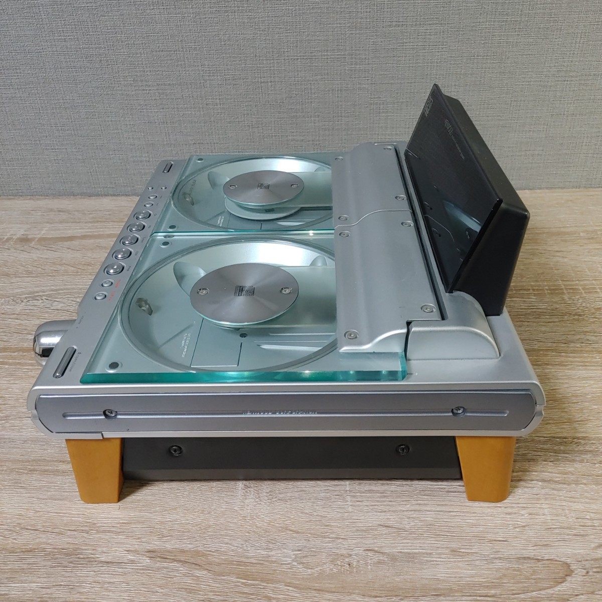 KENWOOD ケンウッドコンポ CD MDプレーヤー RMD- SJ9CDR ジャンク KENWOOD ケンウッド CD システムコンポ マイクロハイファイ CD・MD・ラジオパーソナルステレオシステム