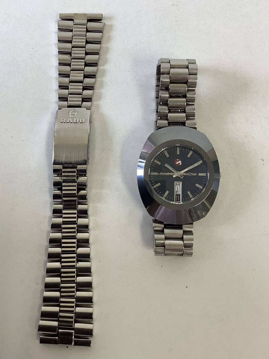 ◯営KU456-60X【埼玉発】RADO Diastar ラドーダイヤスターデイデイト