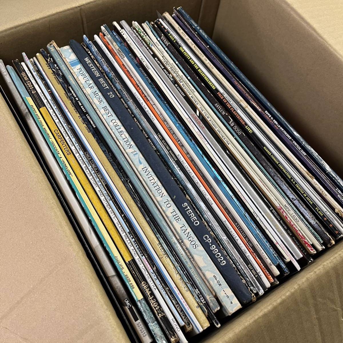 レコード 12枚セット まとめ売り 大量 まとめ LP レコード 120サイズ 19箱分 総重量約456g相当 | 邦楽