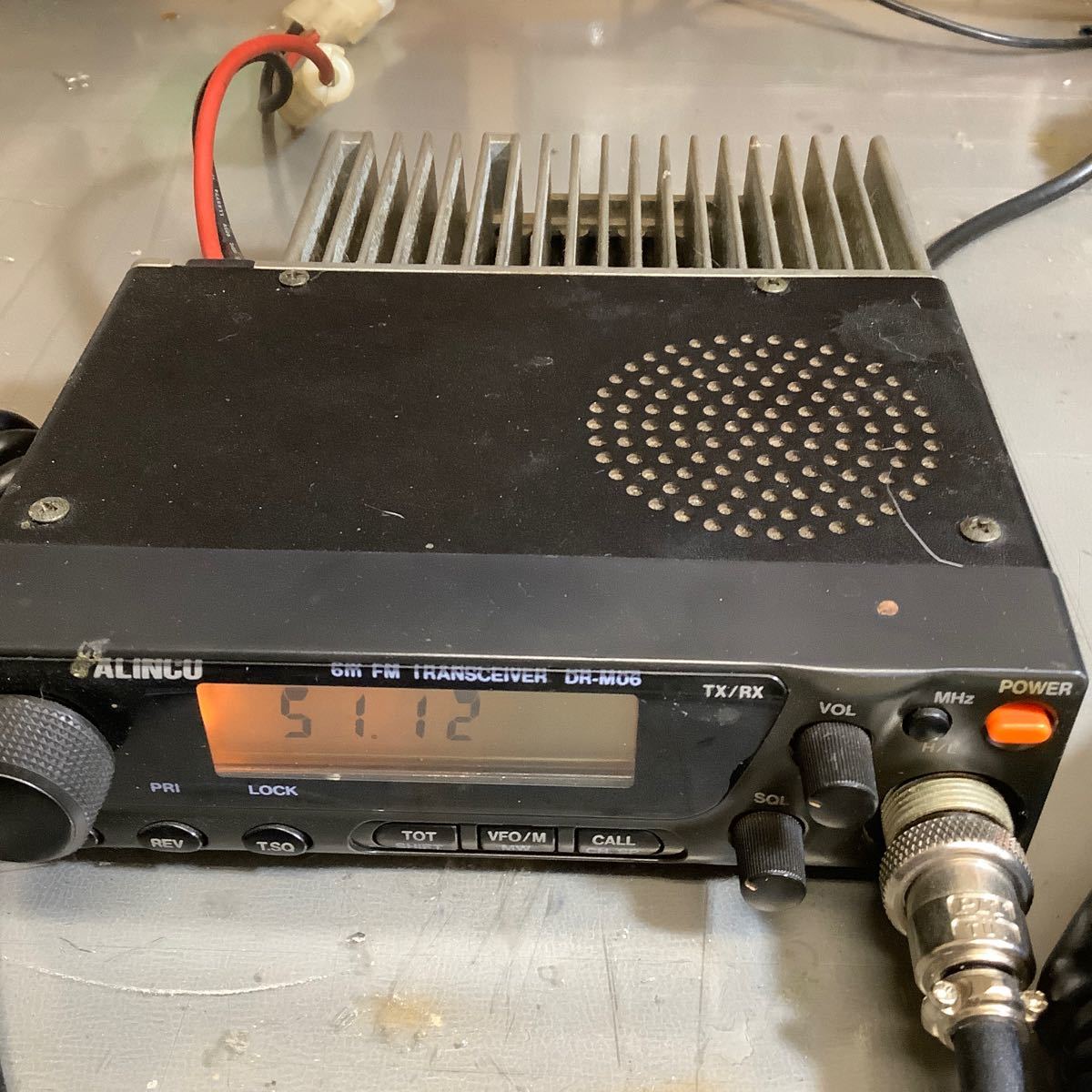 DR-M06DX Alinco アルインコ 50MHz FM トランシーバー used 動作品