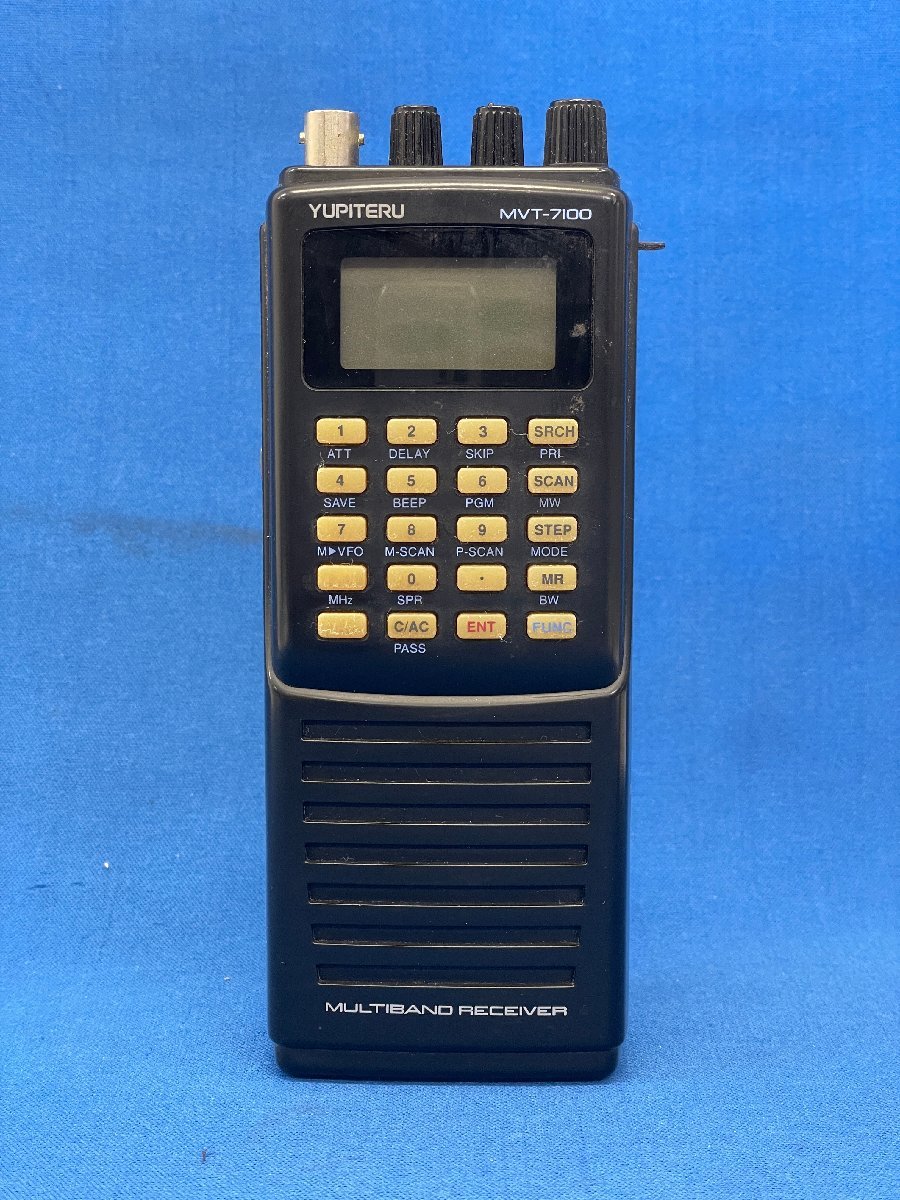 YUPITERU ユピテル MVT-7100 マルチバンド受信機 ジャンク品 ジャンク品】YUPITERU/ユピテル マルチバンドレシーバー MVT-7100 受信