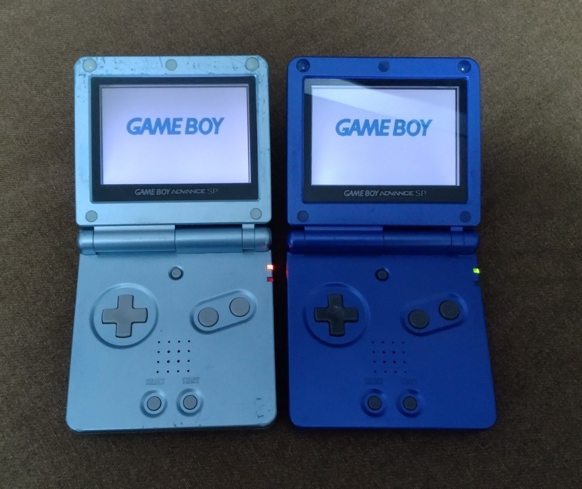 ジャンク扱・送料込】ゲームボーイアドバンスSP 2個セット 