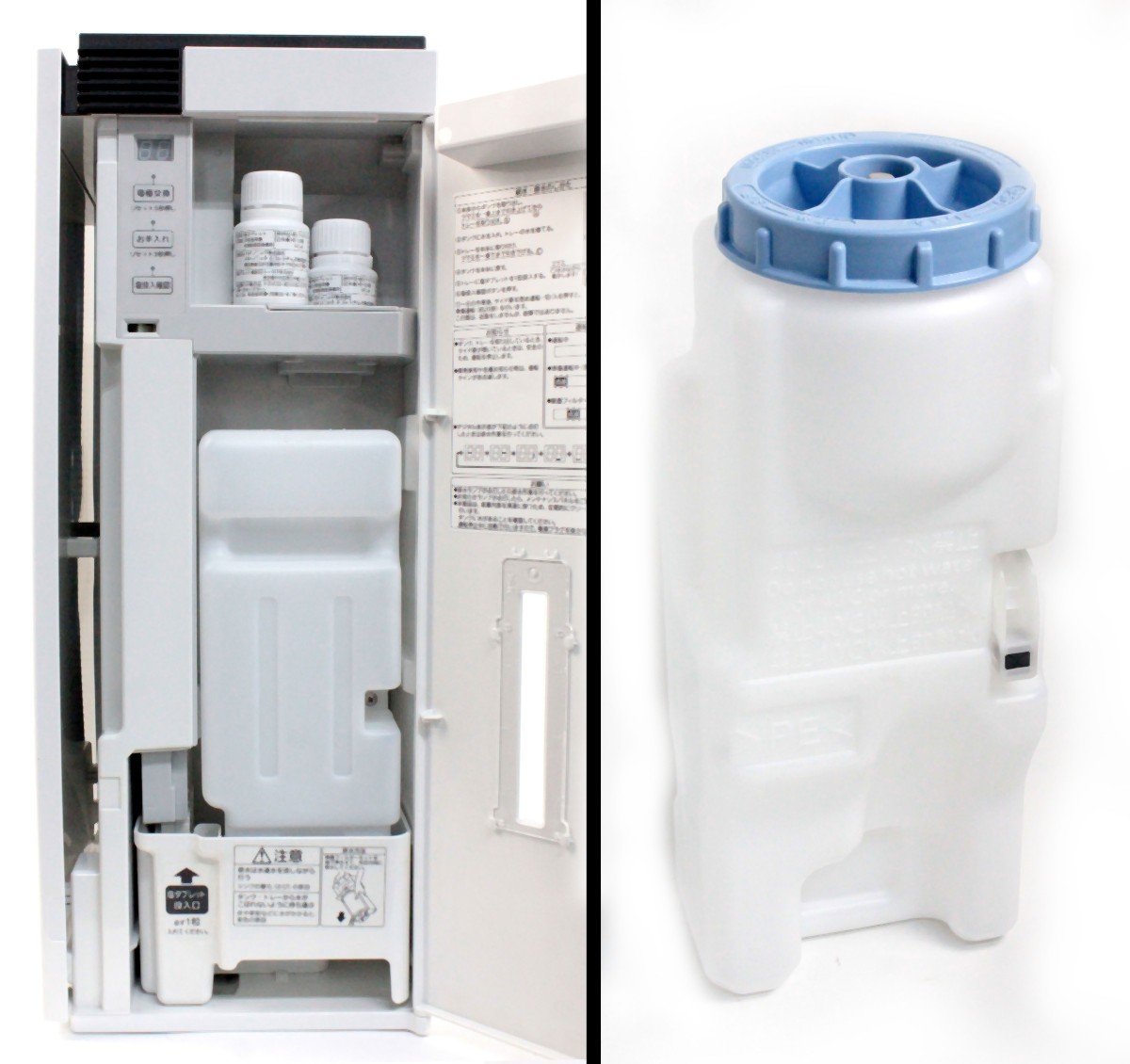 動作OK] Panasonic パナソニック 次亜塩素酸 空間除菌脱臭機 ziaino