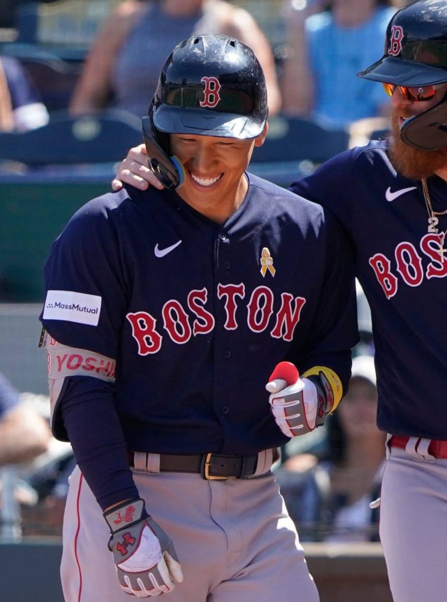 GE☆超レア！吉田正尚2023年MLB実使用・直筆サイン入りバッティング 