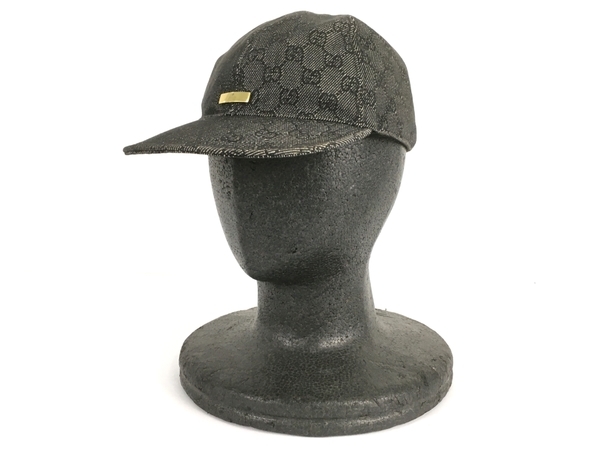 ［美品］GUCCI キャップ GUCCI グッチ キャップ Mサイズ 帽子 中古 Y8183548 GUCCI キャップ