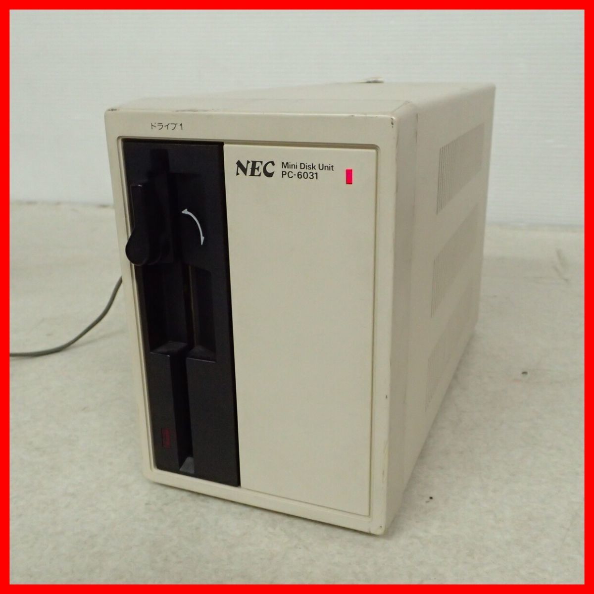 ◇NEC PC-6000シリーズ ミニディスクユニット PC-6031 外付け5インチ 