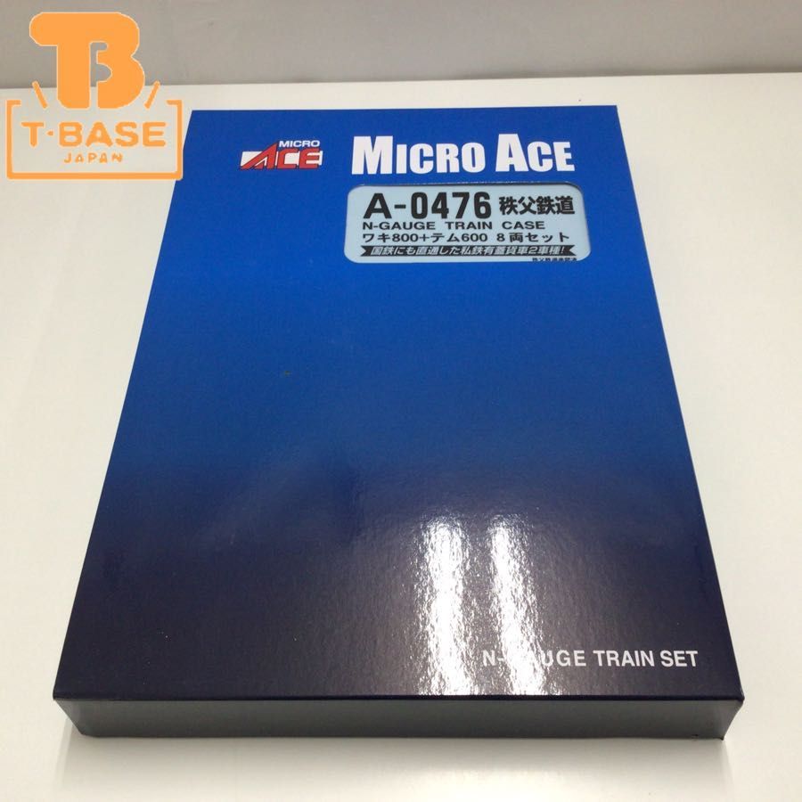 1円〜 マイクロエース Nゲージ A-0476 秩父鉄道 ワキ800＋テム600 8両セット