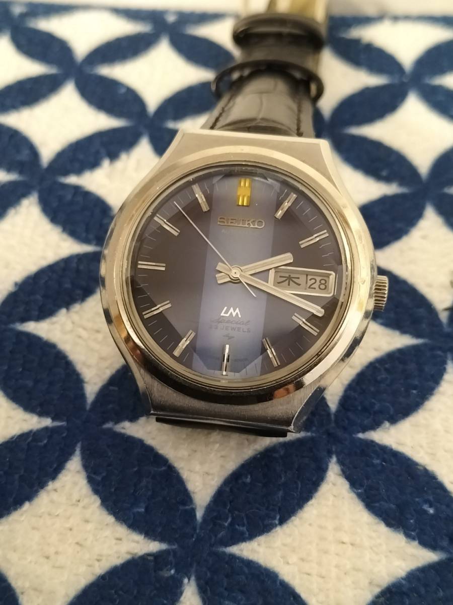 SEIKO 希少綺麗なロードマチック 5206－6090 稼働品 平成11年9月 