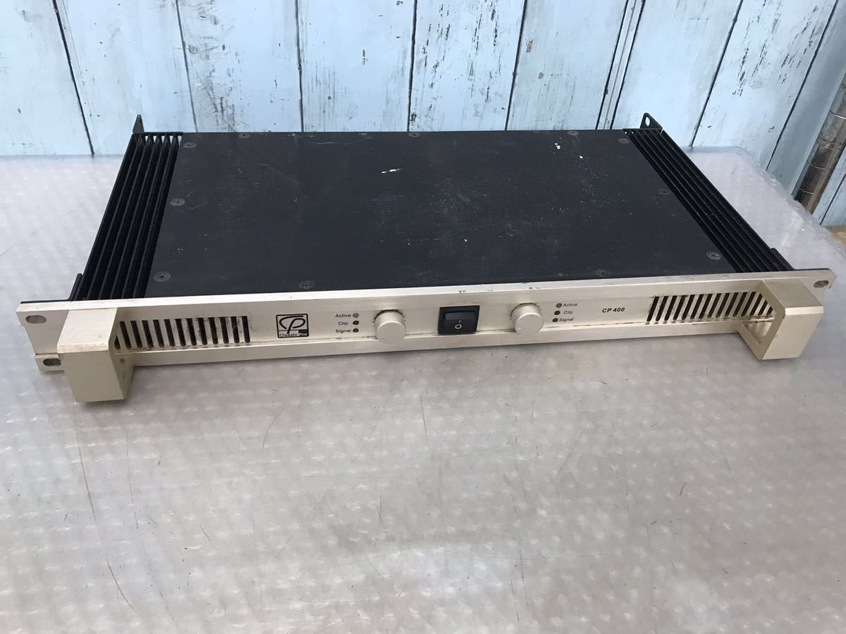オーディオ機器 Classic Pro CP400 パワーアンプ 通電確認のみ
