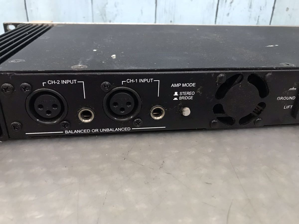 オーディオ機器 Classic Pro CP400 パワーアンプ 通電確認のみ