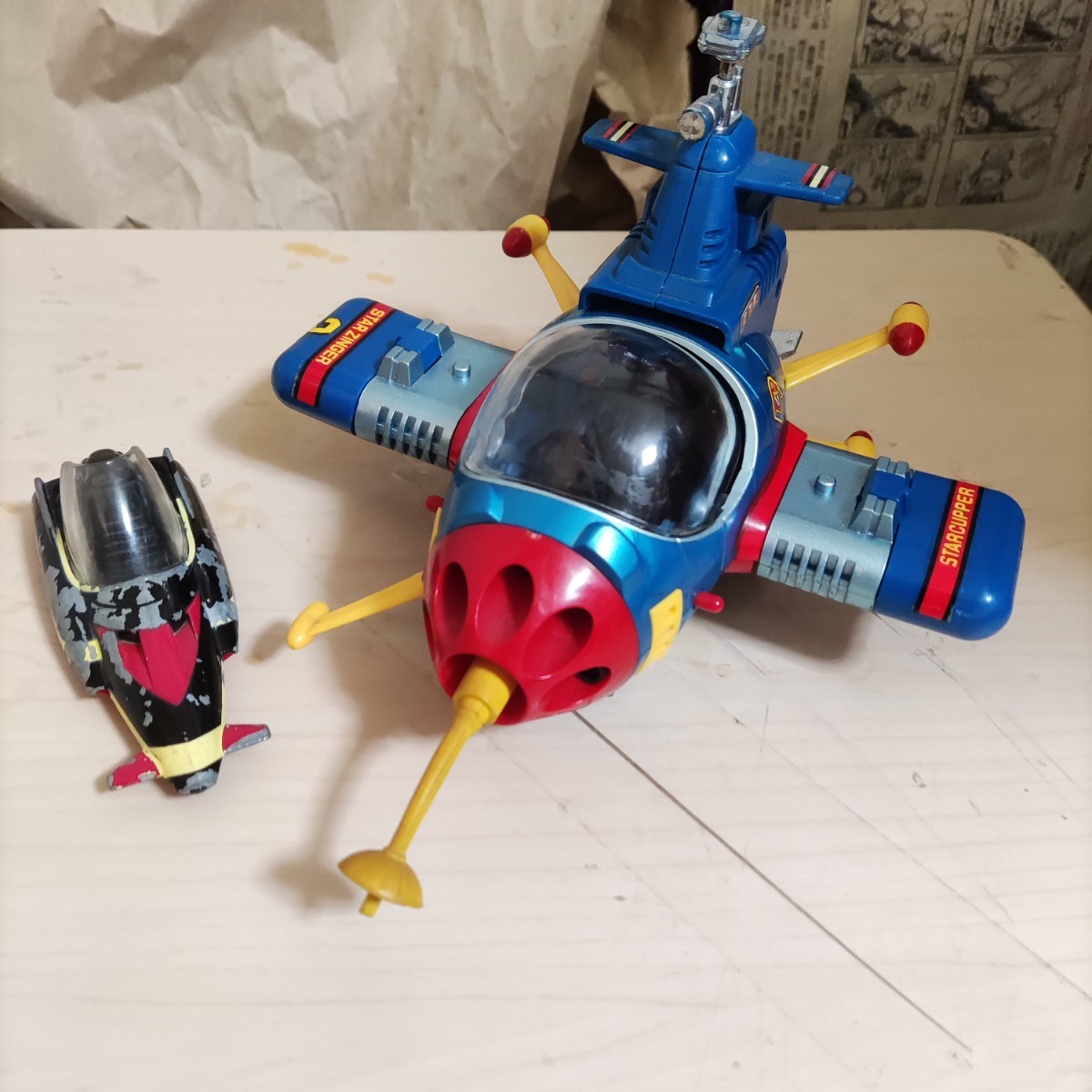 スタージンガー　ジャンク　ビクトラー　スターカッパー　ポピニカ　スタークロー　超合金　当時物　ビンテージトイ