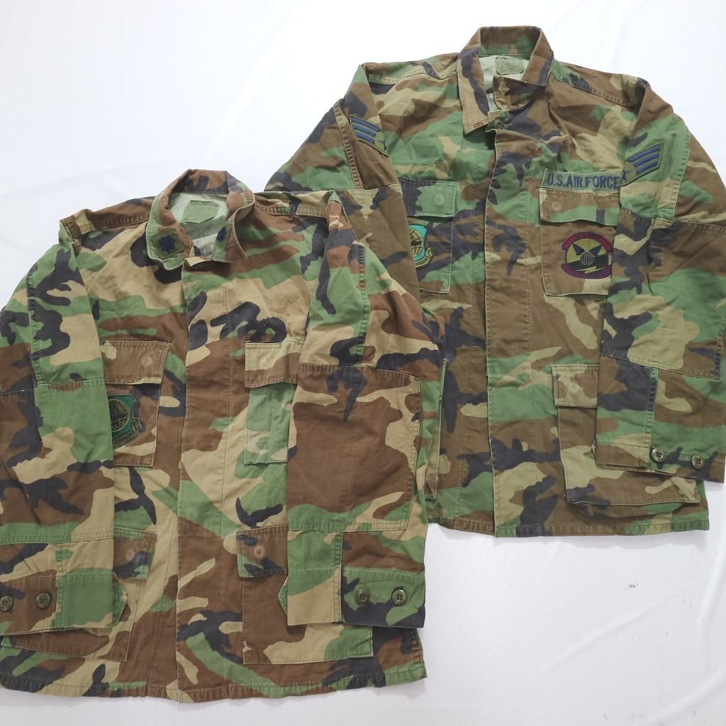 ◎米軍実物 フィールジャケット set ウッドランドカモ 他 (メンズS) 8