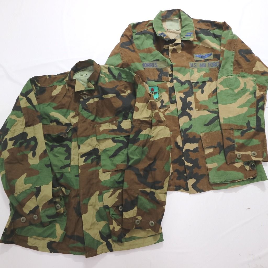 ◎米軍実物 フィールジャケット set ウッドランドカモ 他 (メンズS) 8
