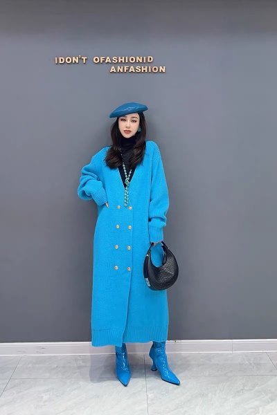 カーディガン レディース ニットカーディガン ロングカーディガン 