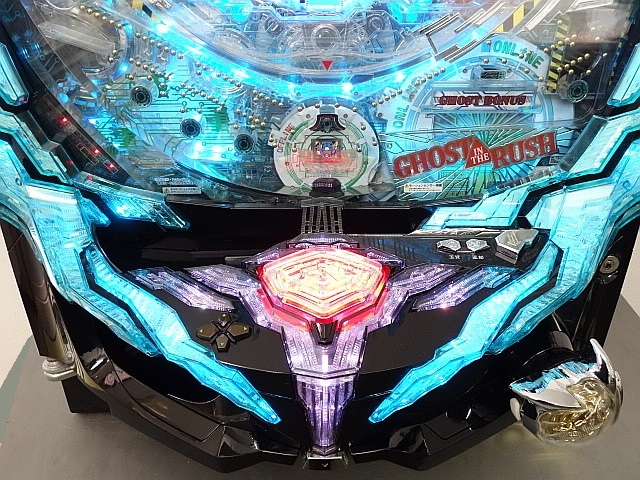 パチンコ台　サミー　デジハネCR攻殻機動隊S.A.C. 実機 デジハネCR攻殻機動隊S.A.C.（パチンコ）スペック・保留・ボーダー