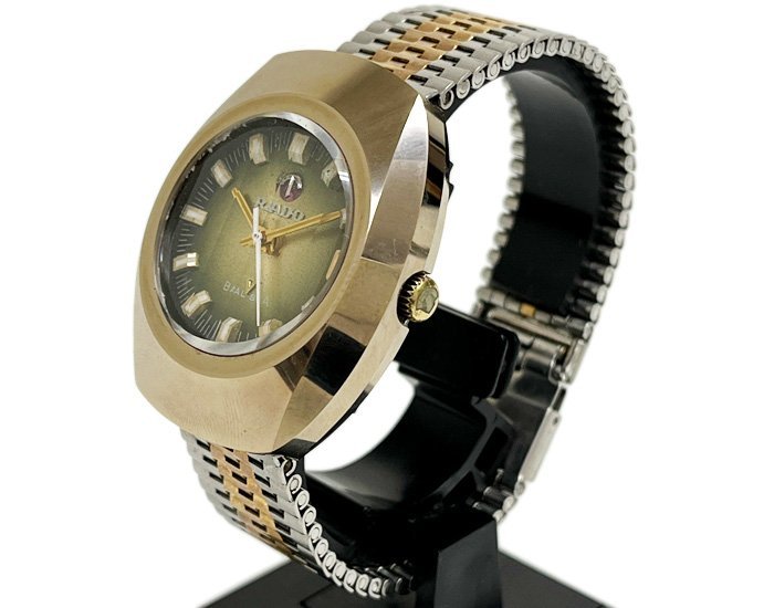 RADO ラドー メンズ 腕時計 BALBOA バルボア グリーン文字盤 ゴールド