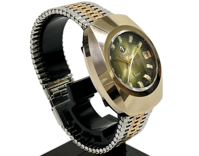 RADO ラドー メンズ 腕時計 BALBOA バルボア グリーン文字盤 ゴールド