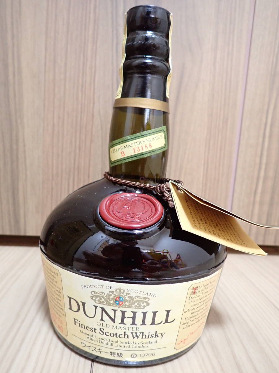 未開栓 DUNHILL OLD MASTER ダンヒル オールドマスター 750ml 43% 酒