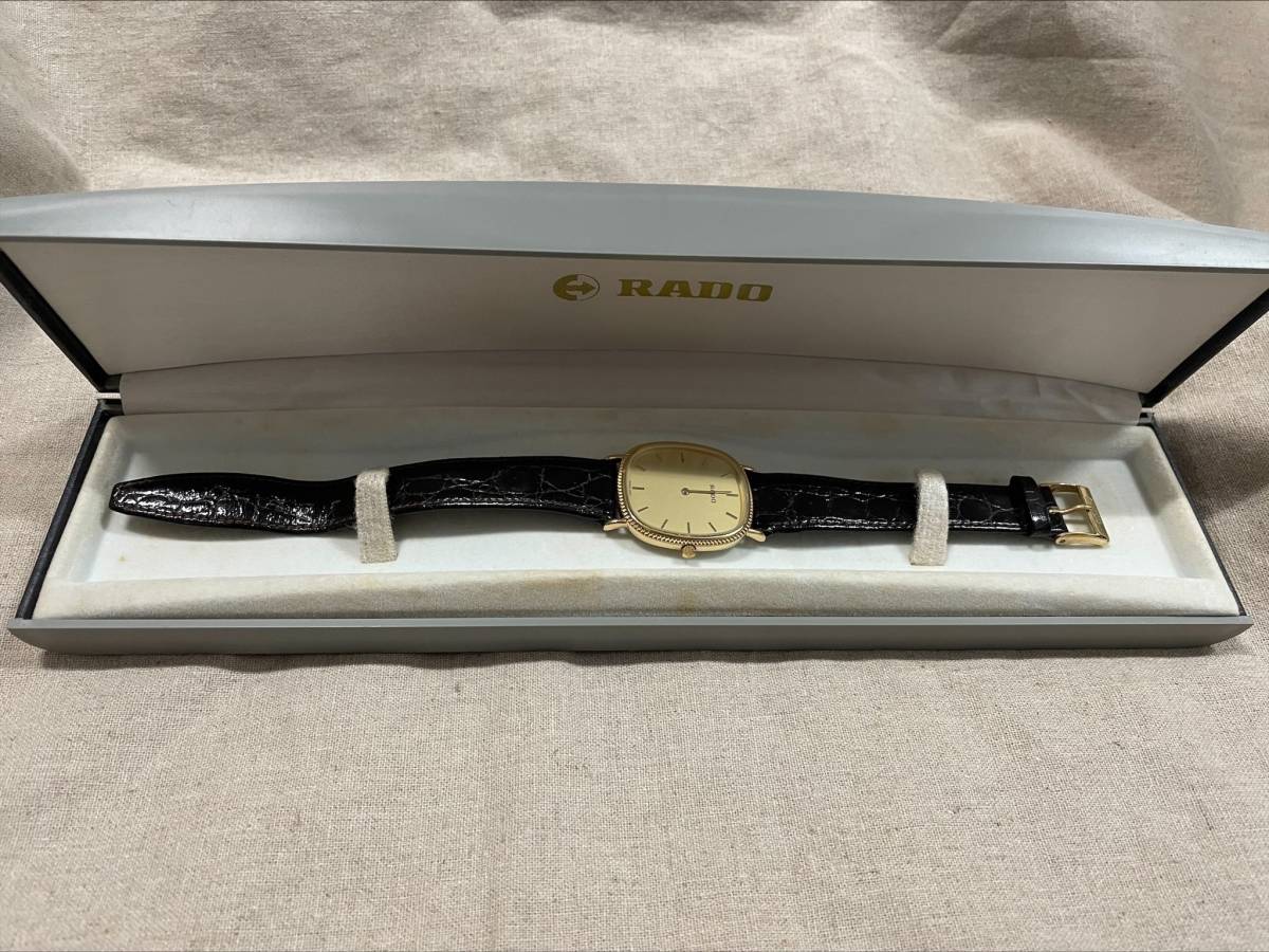 204.3610.2 RADO クォーツ ラドー Gold Quartz 2999｜Yahoo 稼働 