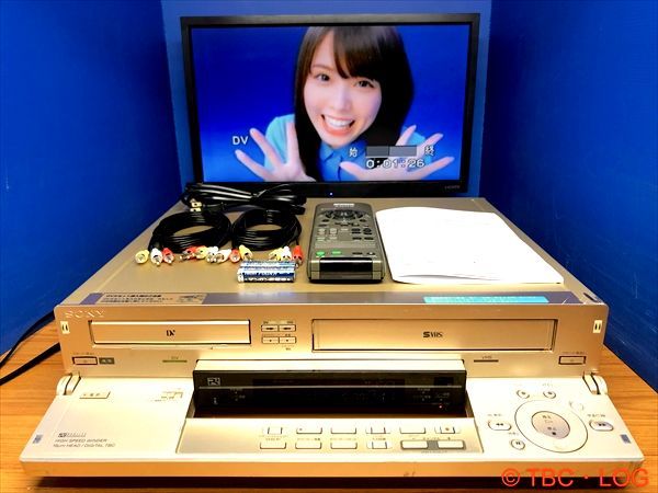 映像機器 SONY WV-DR7 S-VHS DV MINI DV ビデオデッキ /リモコン無し