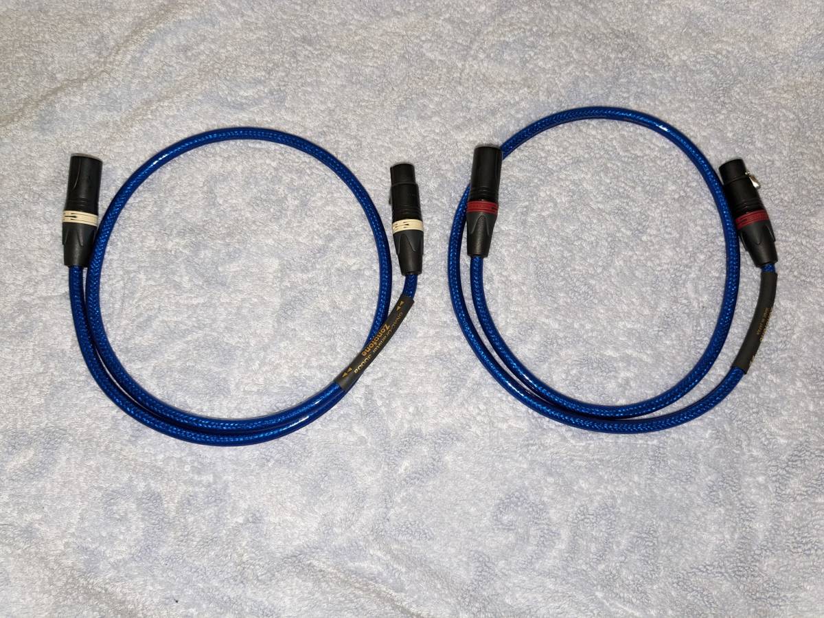 ゾノトーン　6NAC-Granster 3000α XLRケーブル1.4m ペア Zonotone XLRケーブル 1メートル ペア 6NAC-Granster 3000α