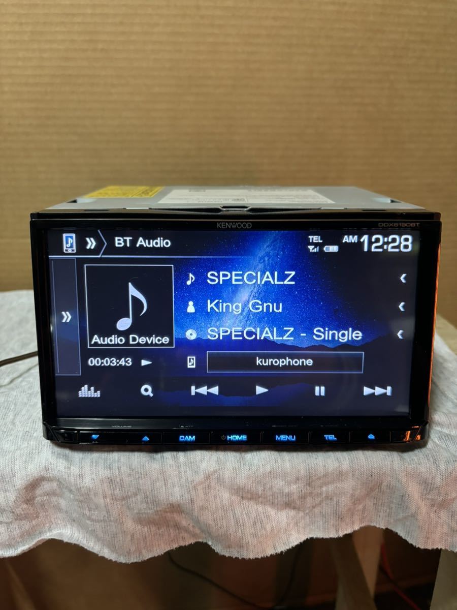 ケンウッド ディスプレイオーディオ DDX6190BT Bluetooth カー