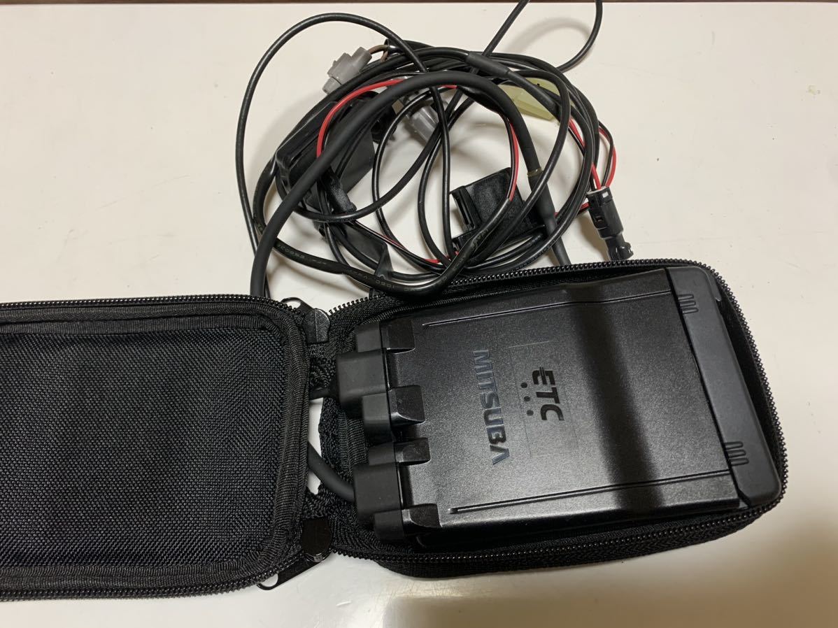MITHUBA ☆中古品☆バイク用 ETC 2.0 ミツバサンコーワ MSC-BE700【他
