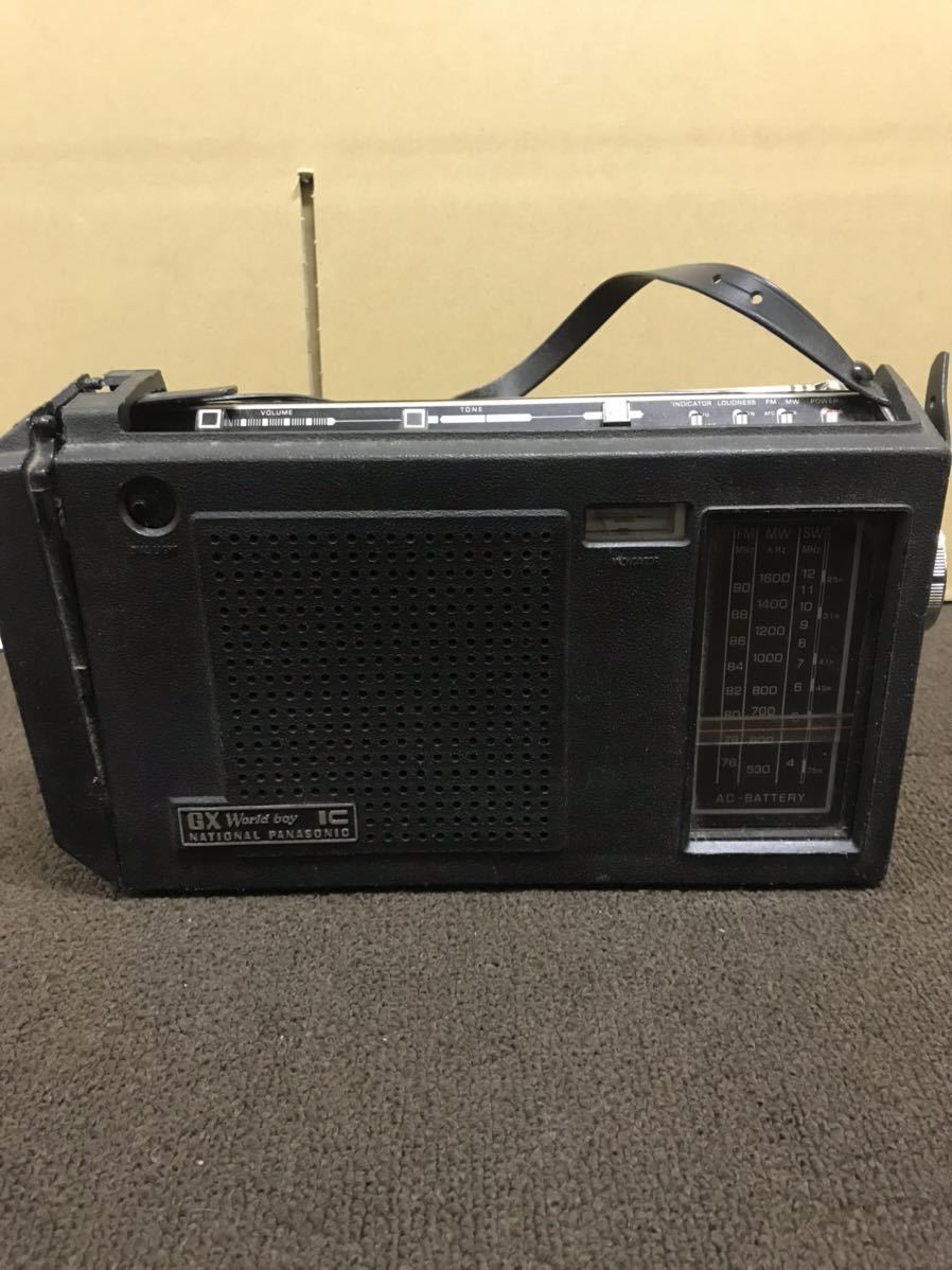 NATIONAL PANASONIC】昭和のラジオ 昭和レトロ National ラジカセ RQ