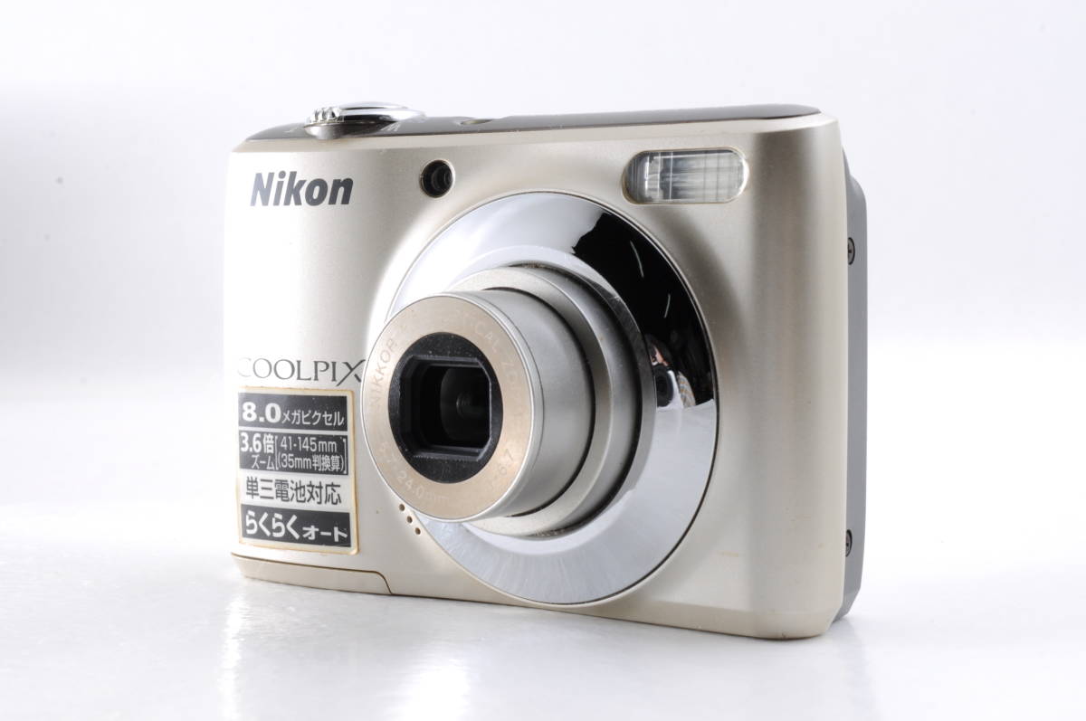 COOLPIX ニコン Nikon 動作品 デジカメ L340 単三電池使用