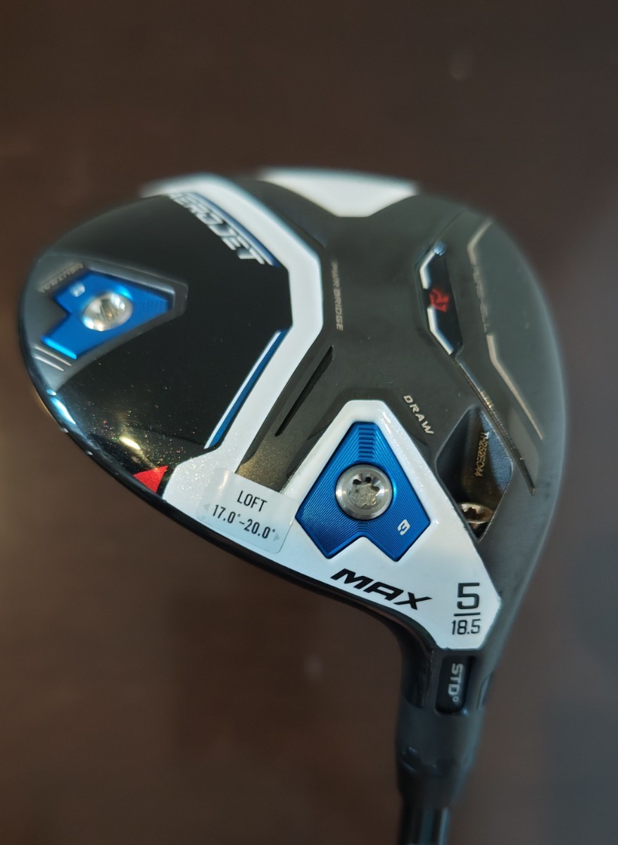 コブラ AERO JET MAX 5W 18.5° オリジナルSPEEDER NX for COBRA(SR) エアロジェット 中古フェアウェイウッド
