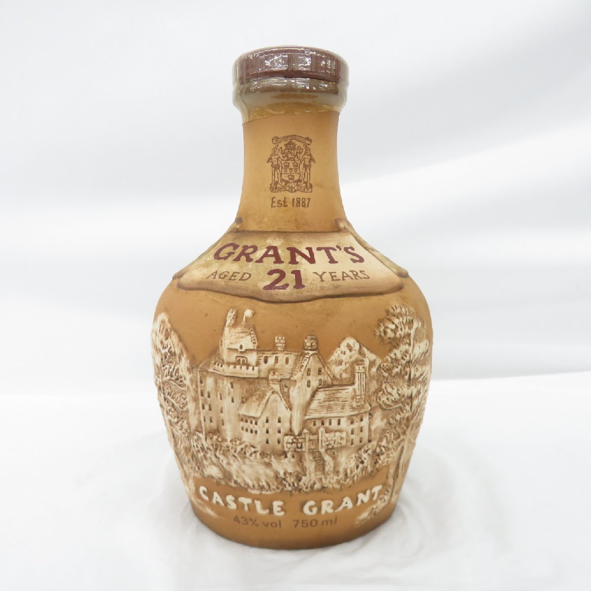 未開栓】GRANT'S グランツ 21年 陶器ボトル ウイスキー 750ml 43