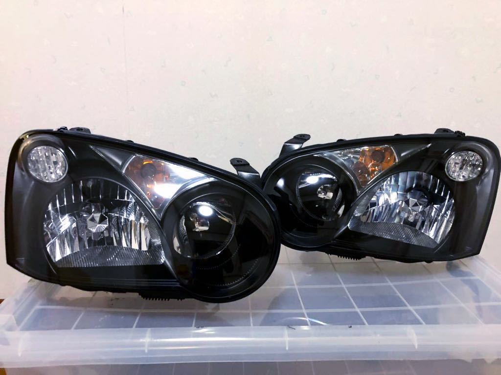☆インプレッサ 涙目 GDB GG WRX STI インナーブラック仕様 純正 HID 