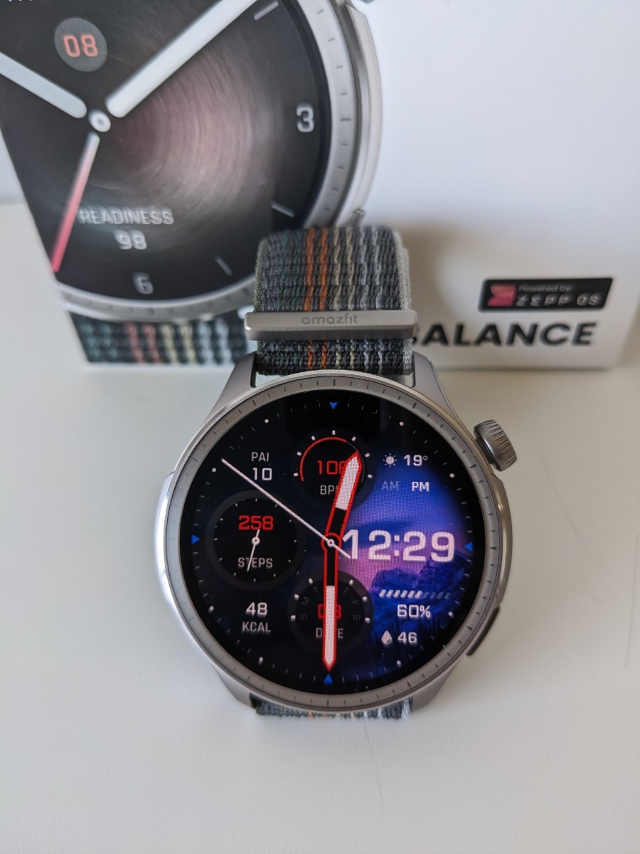  Amazfit Balance サンセットグレー(スマートウォッチ本体)｜売買されたオークション情報、yahooの商品情報をアーカイブ公開 - オークファン スマートウォッチ本体