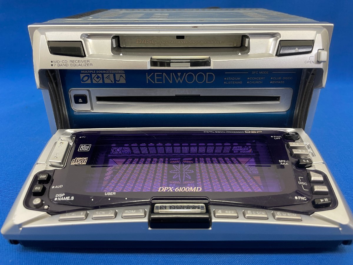 得価，人気セール】 【動作未確認】KENWOOD/ケンウッド CD MDデッキ 