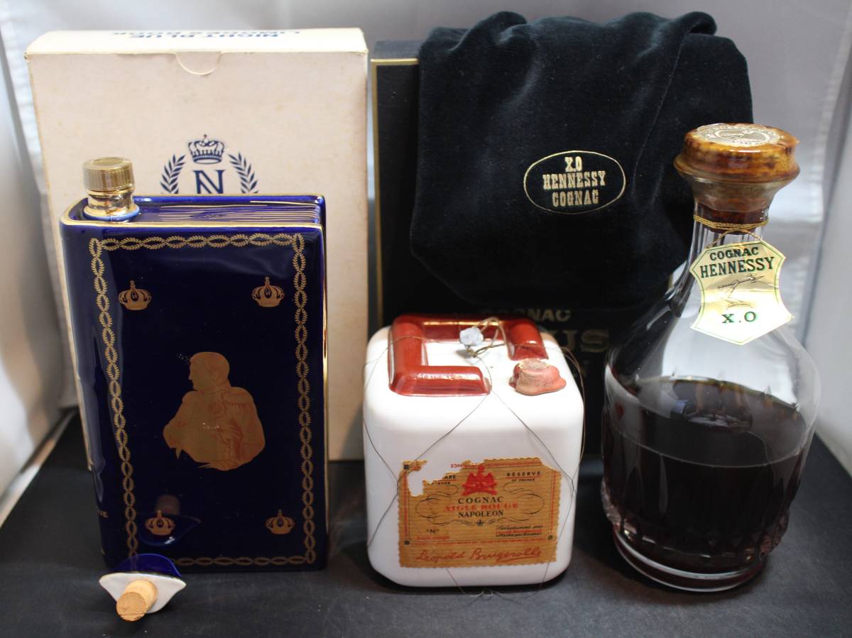 古酒 未開封 まとめ 9本セット ナポレオン コニャック ヘネシー VSOP