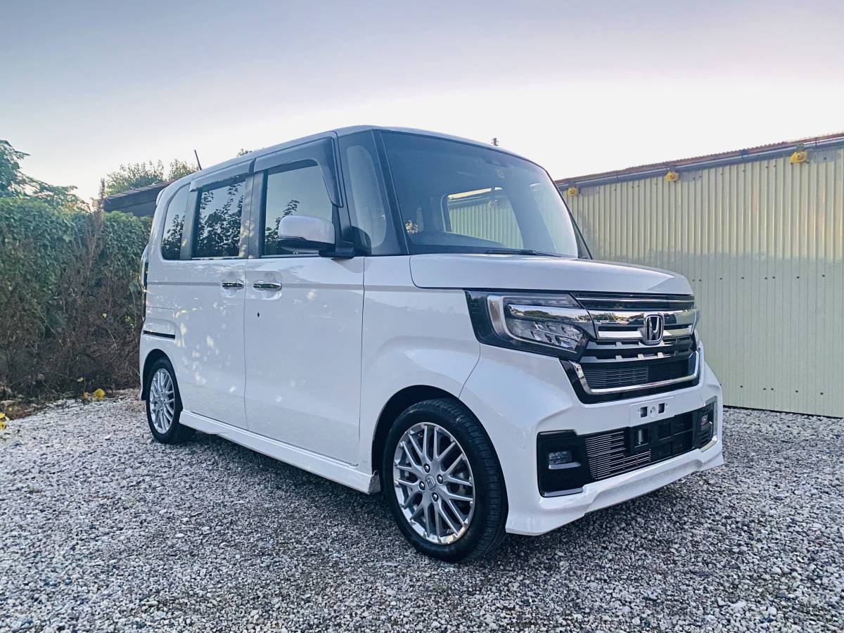 2年車検付き、2021年式、N BOX カスタム EXターボ、ETC、クルーズ 