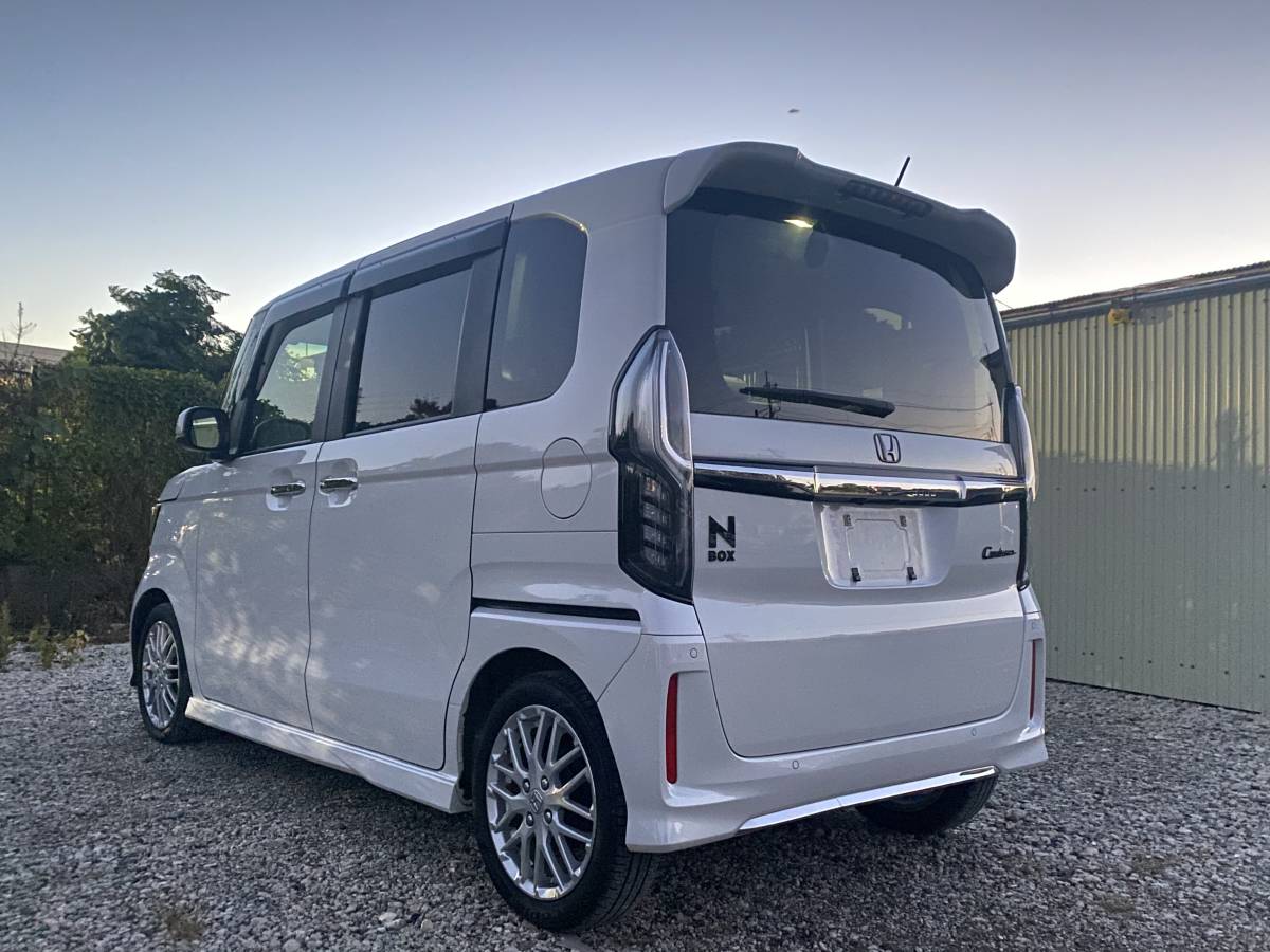 2年車検付き、2021年式、N BOX カスタム EXターボ、ETC、クルーズ 