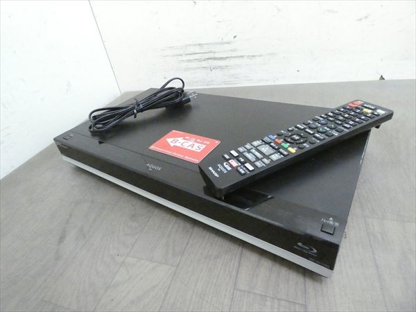 1TB☆15年☆シャープ/SHARP/AQUOS☆HDD/BDレコーダー☆BD-W1800