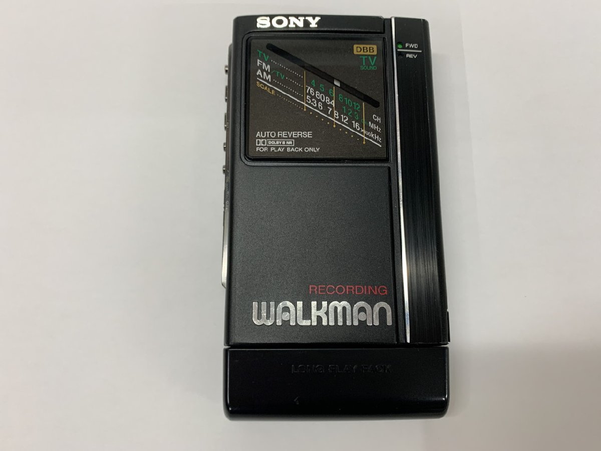 ジャンクSONY カセットプレーヤー ウォークマン WM-F404 レトロ