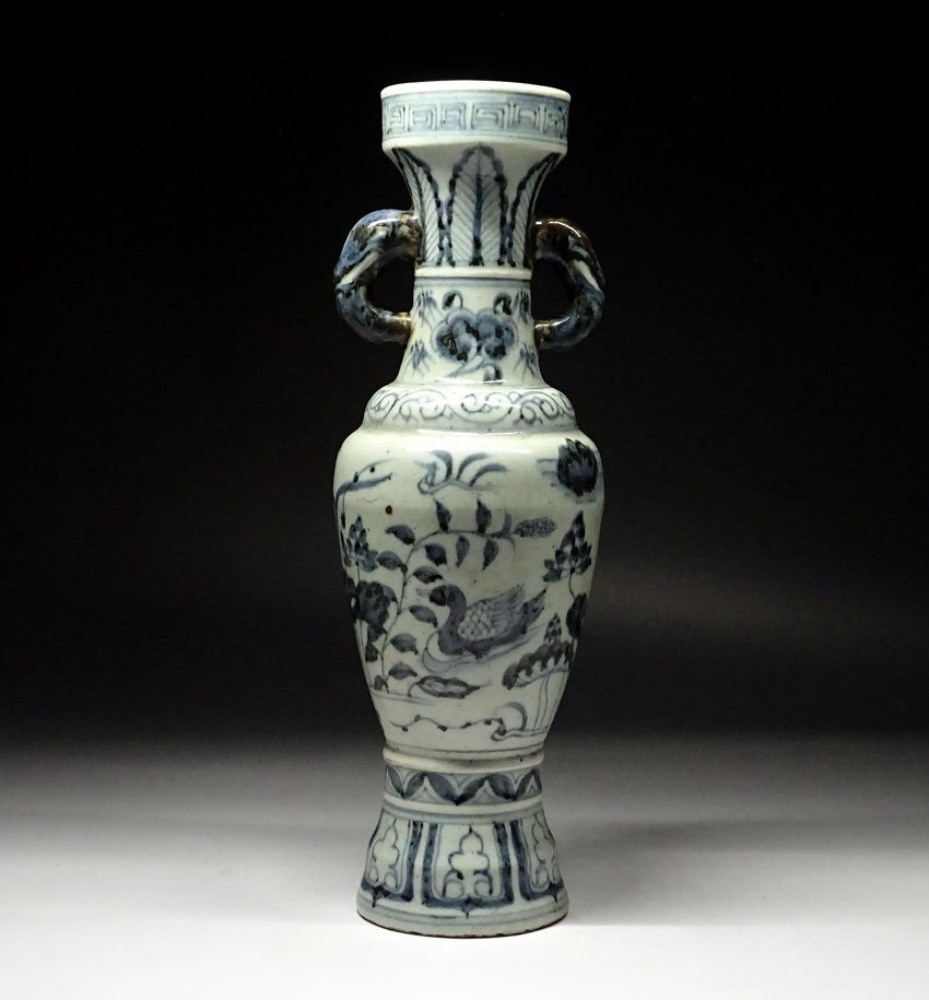 緑屋c 中国古玩 緑屋f□ 中国古玩 古染付 双耳