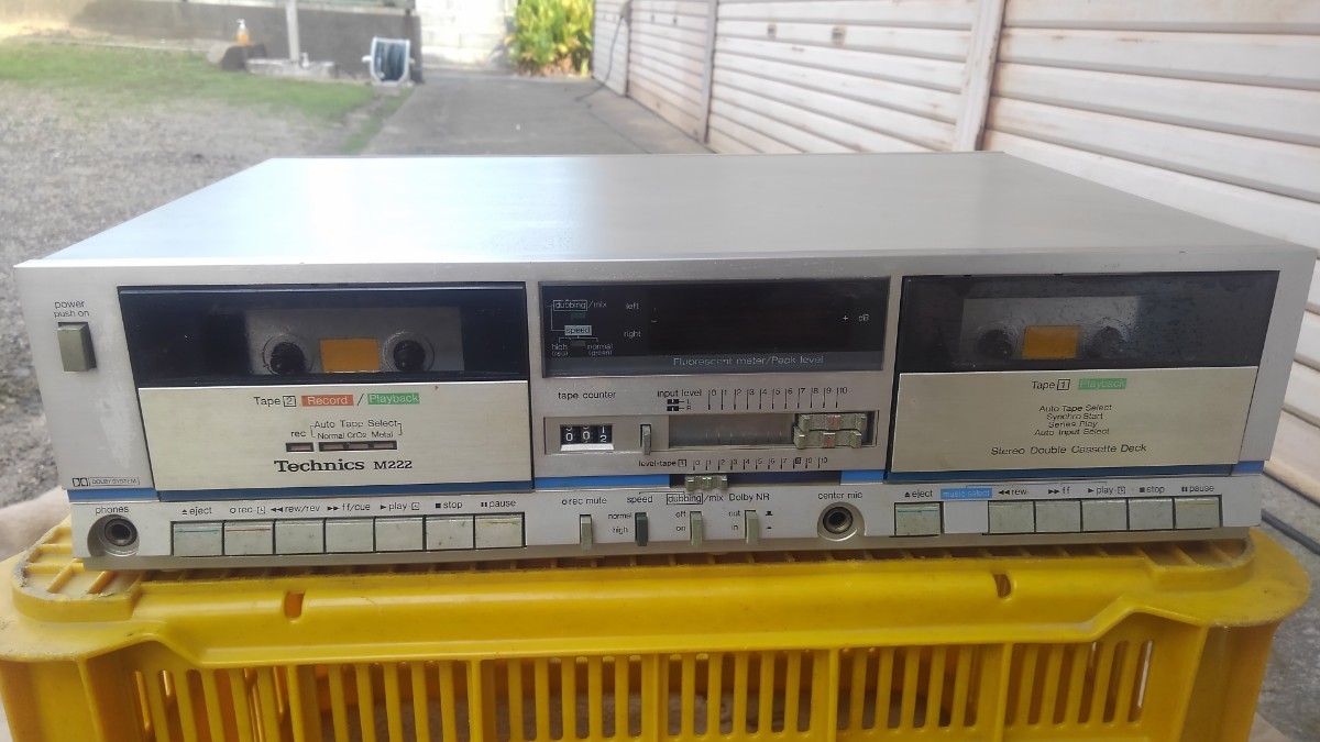 テクニクスカセットデッキM222 Technics RS-M222 テクニクス