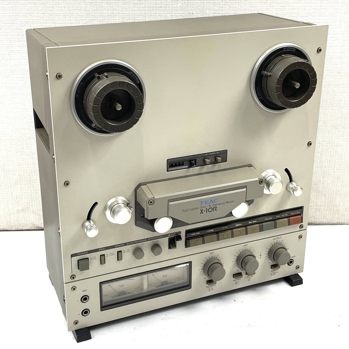 1円 TEAC X-10M オープンリールデッキ 通電確認済み ティアック