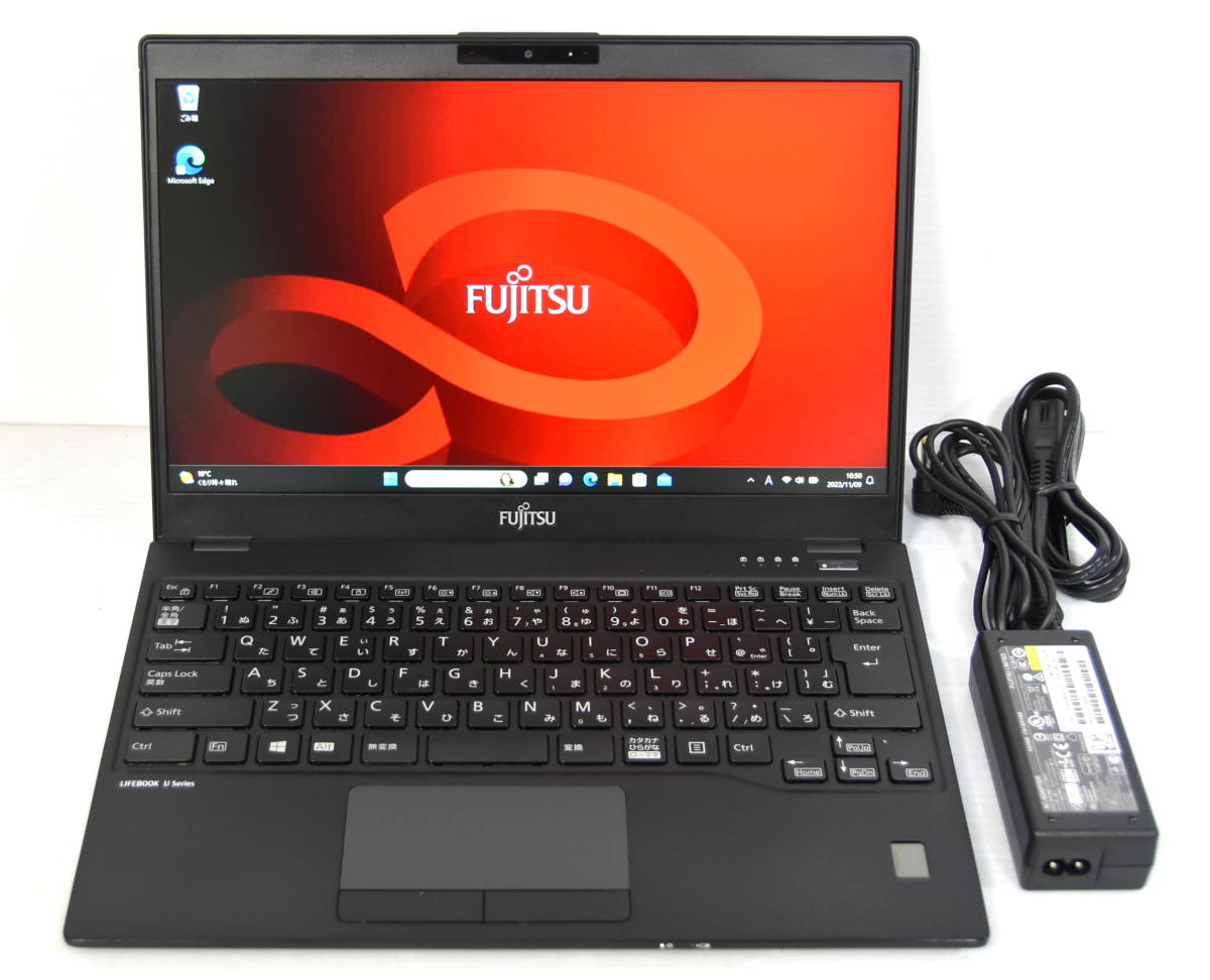 ☆ FUJITSU LIFEBOOK U9310/D i5-10310U 1.7(4.4) 8CPU/NVMe 256GB/13.3FHD 1920x1080/無線/Bt/カメラ/顔/指紋/Office 2021/最新W11 ☆1112